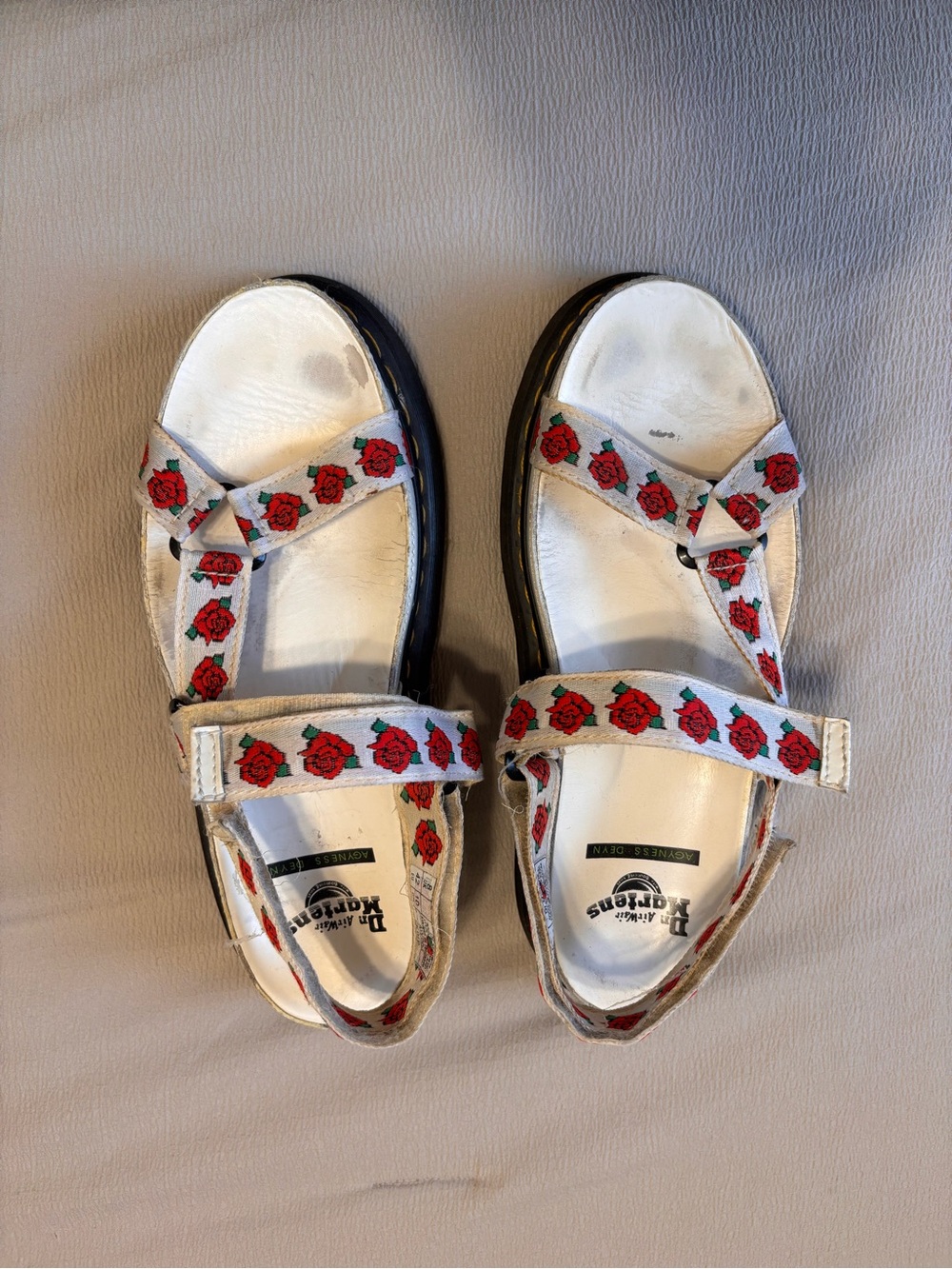 Dr. Martens Agyness Deyn Rose Sandals